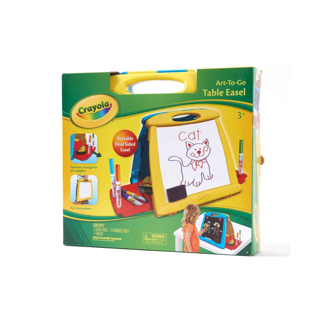 2-in-1 Crayola Art To Go Table Easel