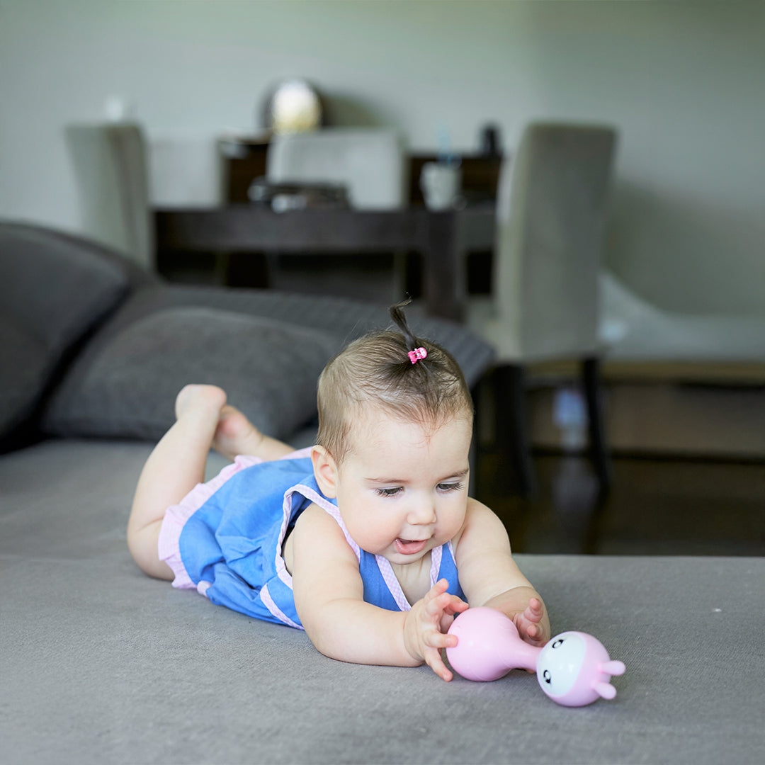 Alilo Smarty Shake & Tell Rattle (Pink)