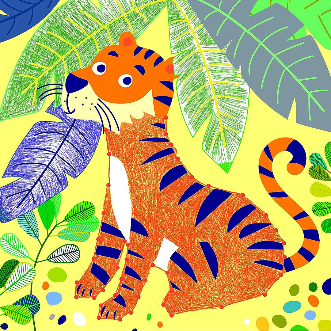 Avenir Jungle Coloring Activity Book - Toyspry