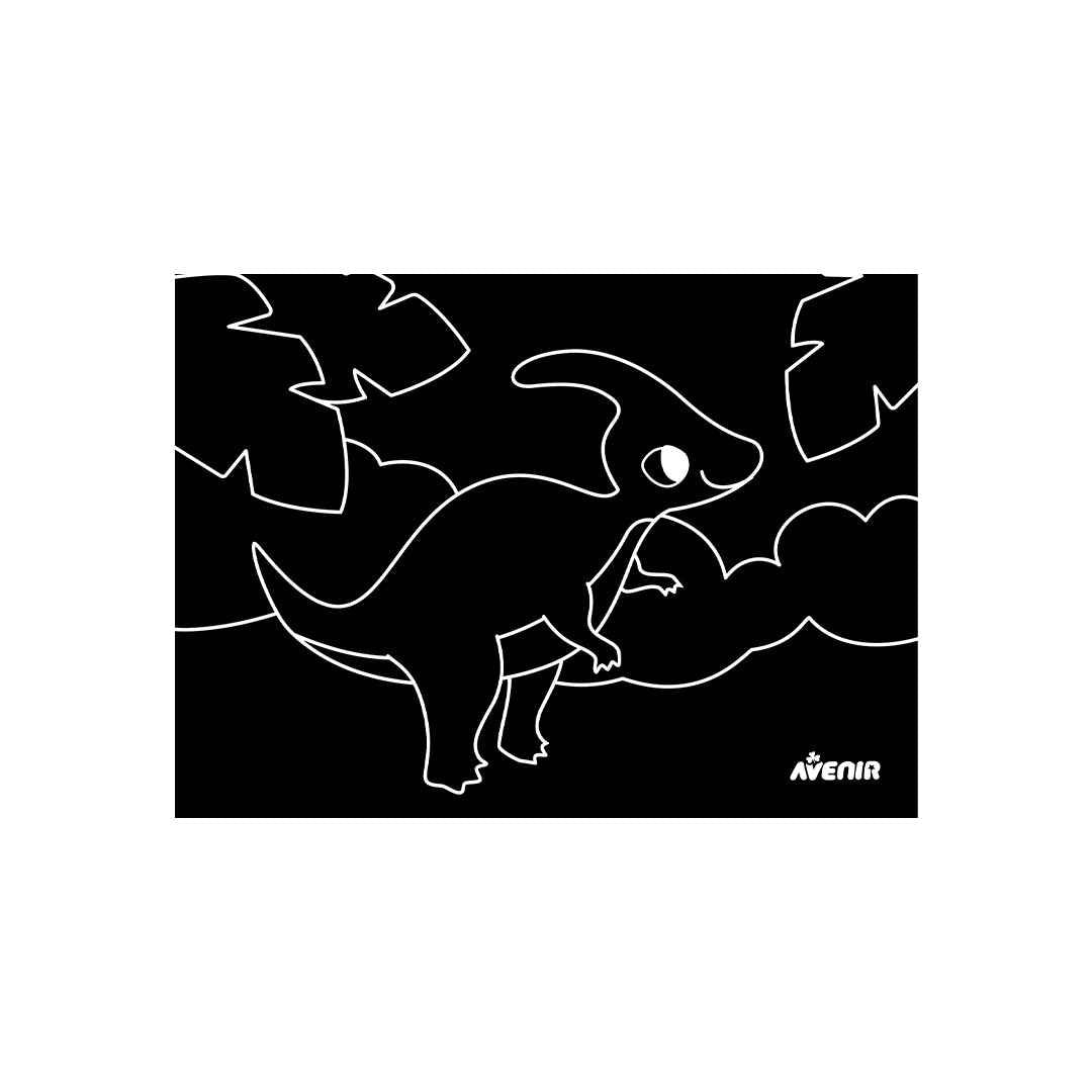 Avenir Scratch Junior My Dinosaur Friends Art Set