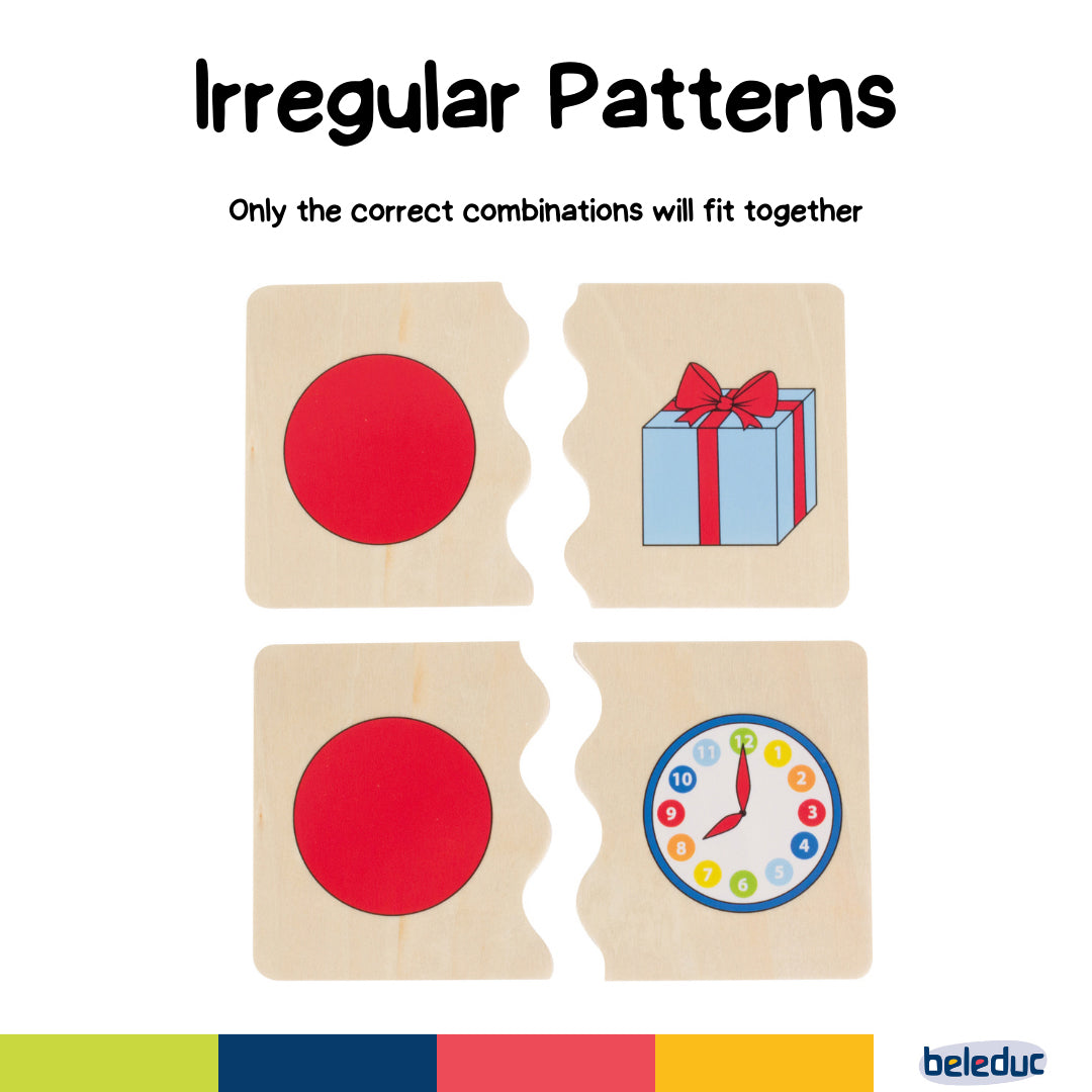 Beleduc Cognito Matching Puzzle Shapes