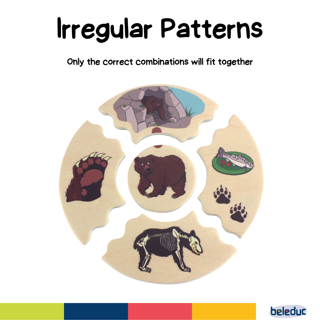 Beleduc Nawito Matching Puzzle Animals