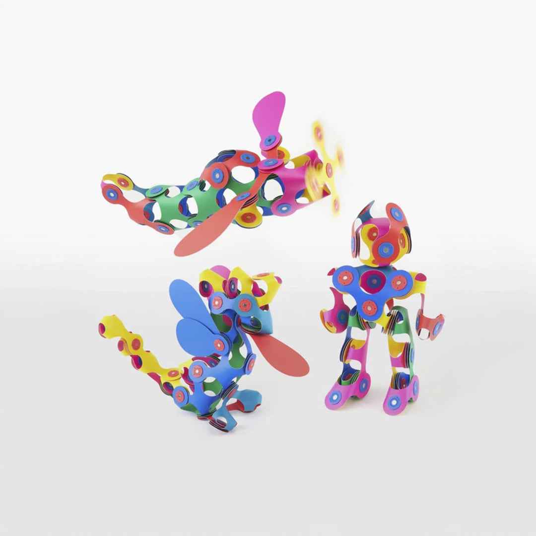 Clixo Super Rainbow Pack 60-Piece Magnetic Building Set (Copy)