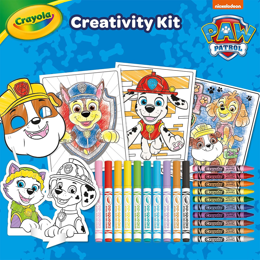 Crayola 5-in-1 Paw Patrol Creativity Art Kit - Toyspry