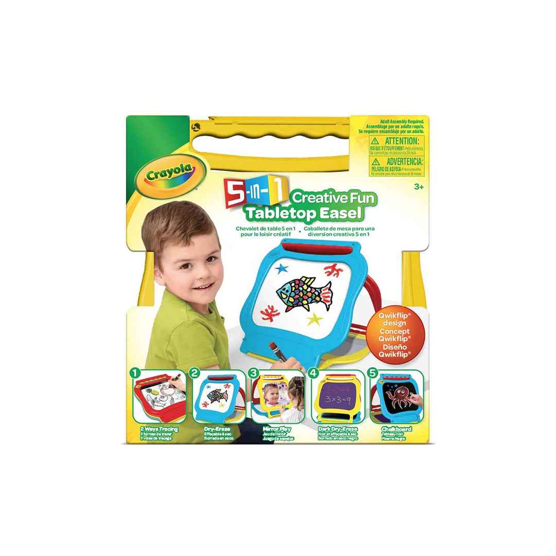 Crayola 5-in-1 Tabletop Easel & Water Art Desk