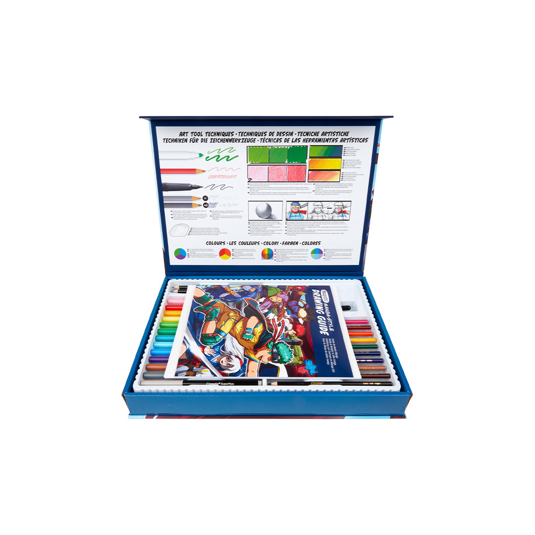 Crayola Learn to Draw Manga Drawing Kit