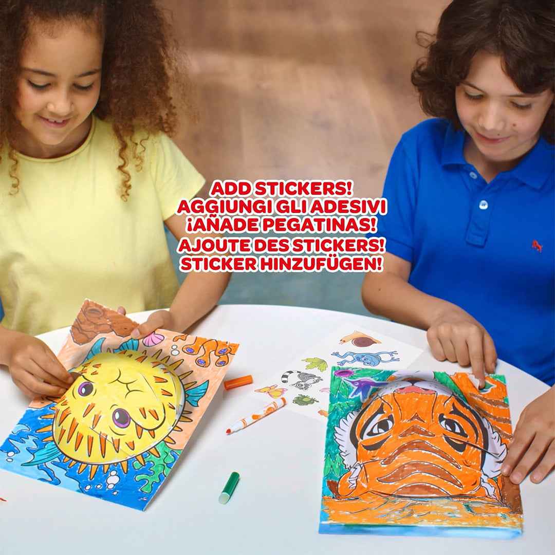 Crayola Pops 3D Colouring Kit - Dinosaurs