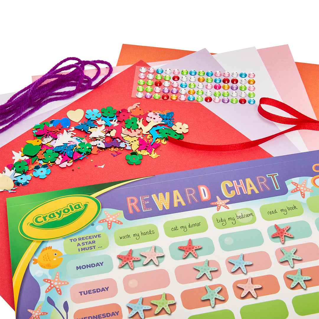 Crayola Under the Sea Reward Chart & Activity Kit - Toyspry