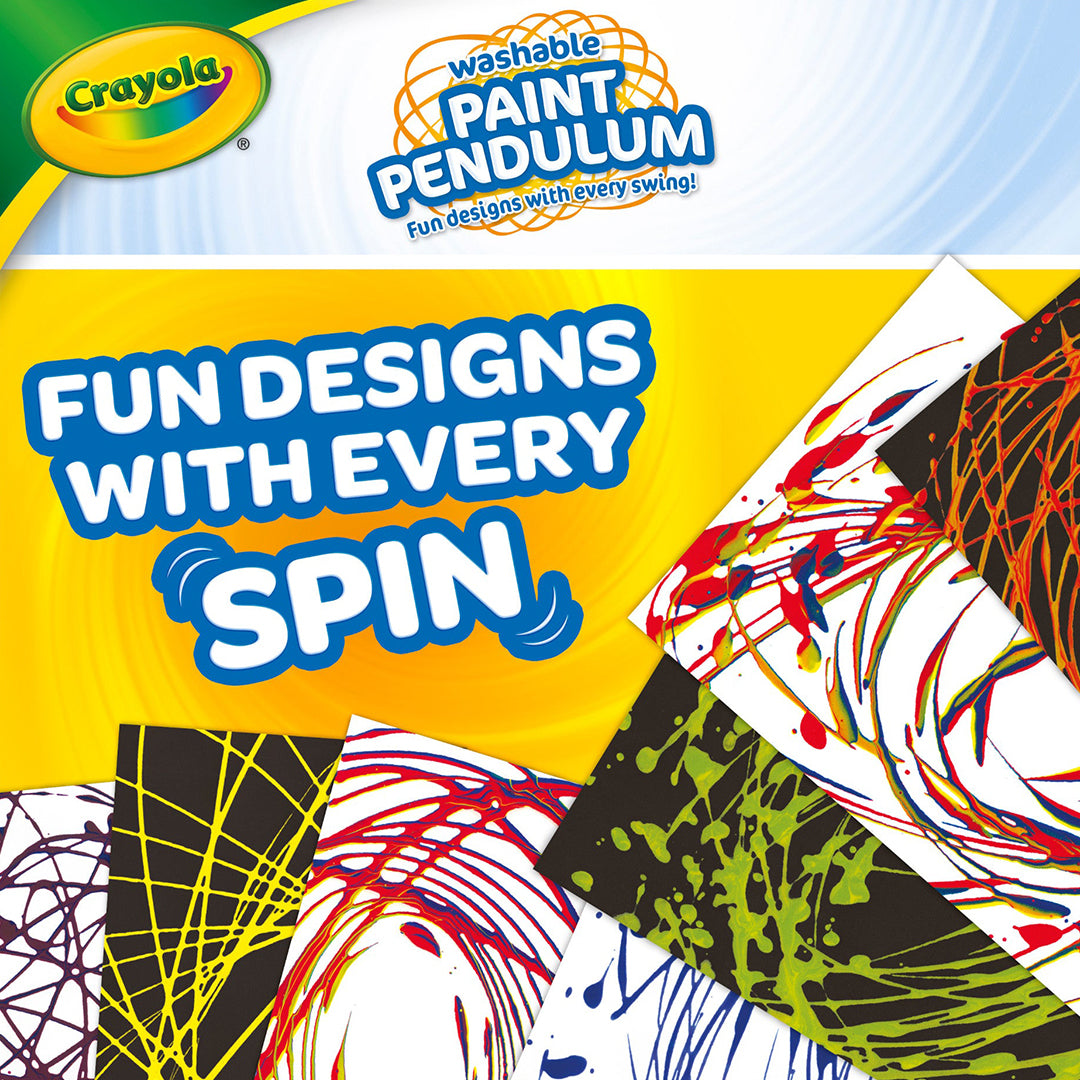 Crayola Washable Paint Pendulum Art Kit