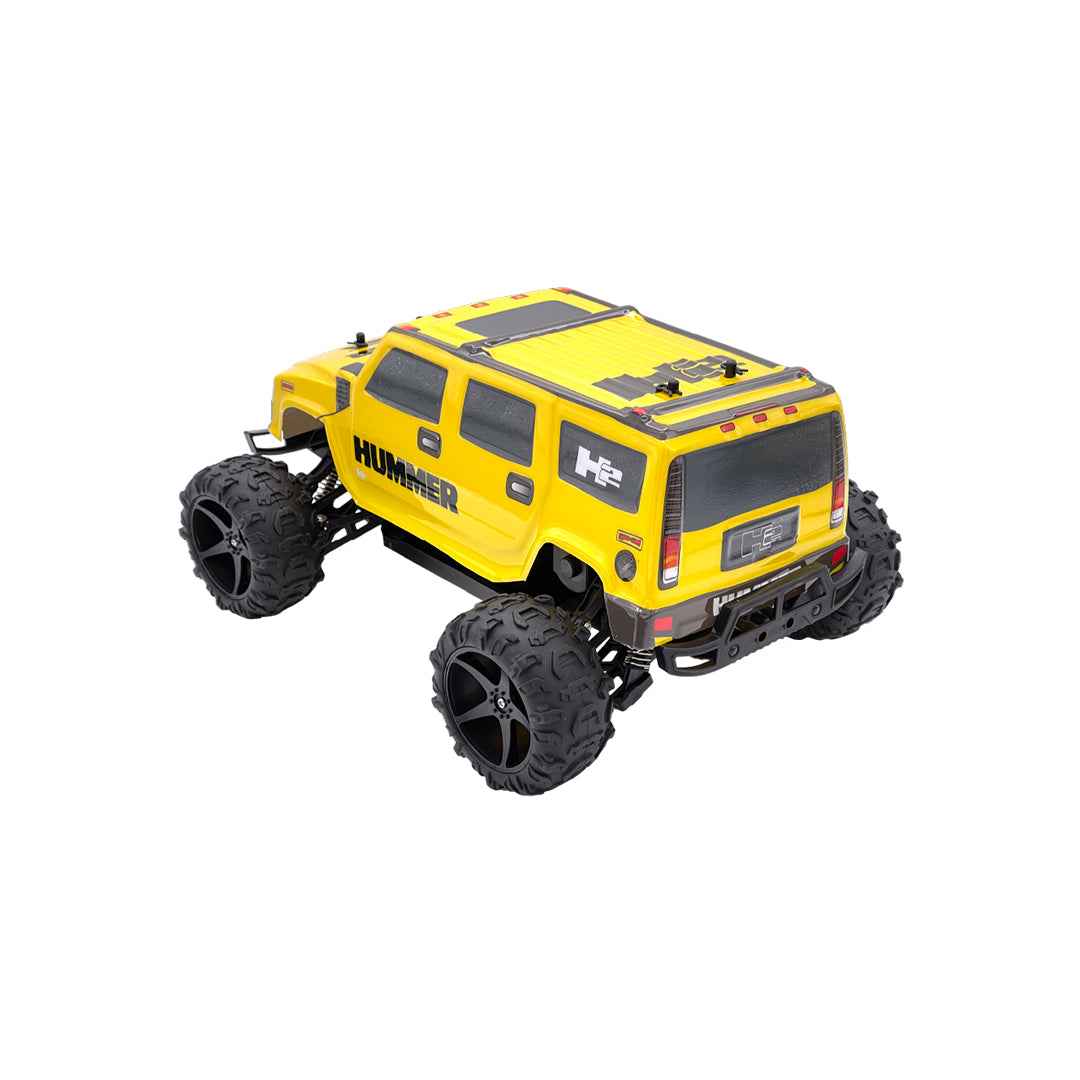 D-Power 1:10 Yellow Hummer H2 RC Car