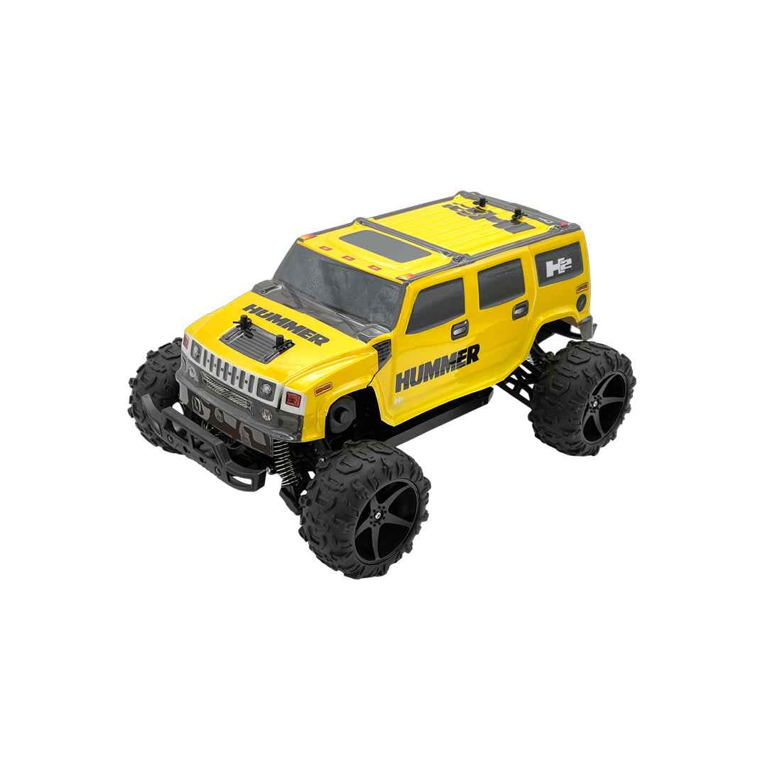 D-Power 1:10 Yellow Hummer H2 RC Car - Toyspry