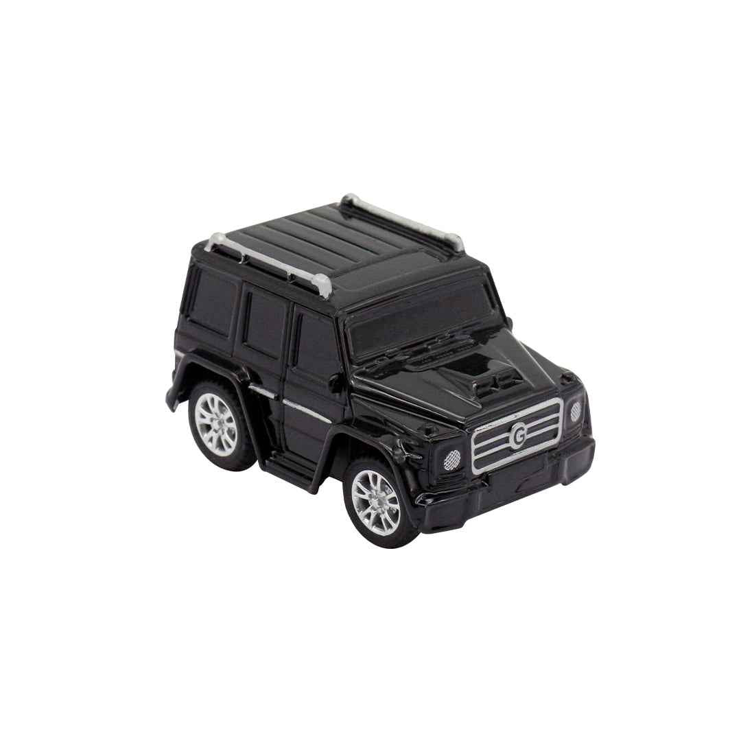 Miniature RC Watch Car – 1:64 Scale Stealth Wrist Racer (Black Edition)