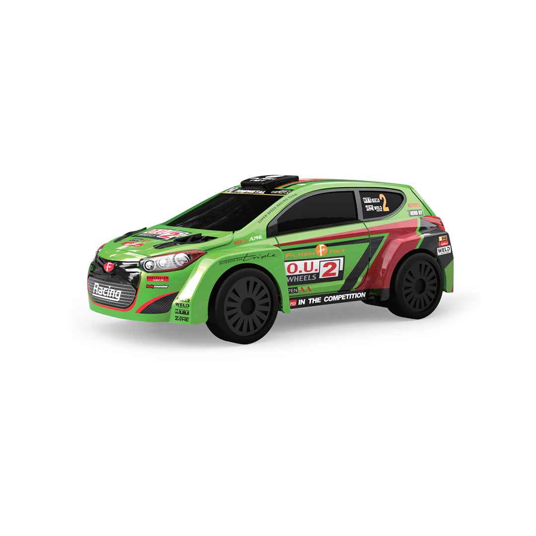 D-Power Rally Monster RC Twin Pack – Blue & Green Edition (Set of 2) - Toyspry