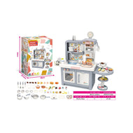 Dream Kids Kitchen Set with Spray, Lights & Sound | Kids Toy Kitchen (48pc)