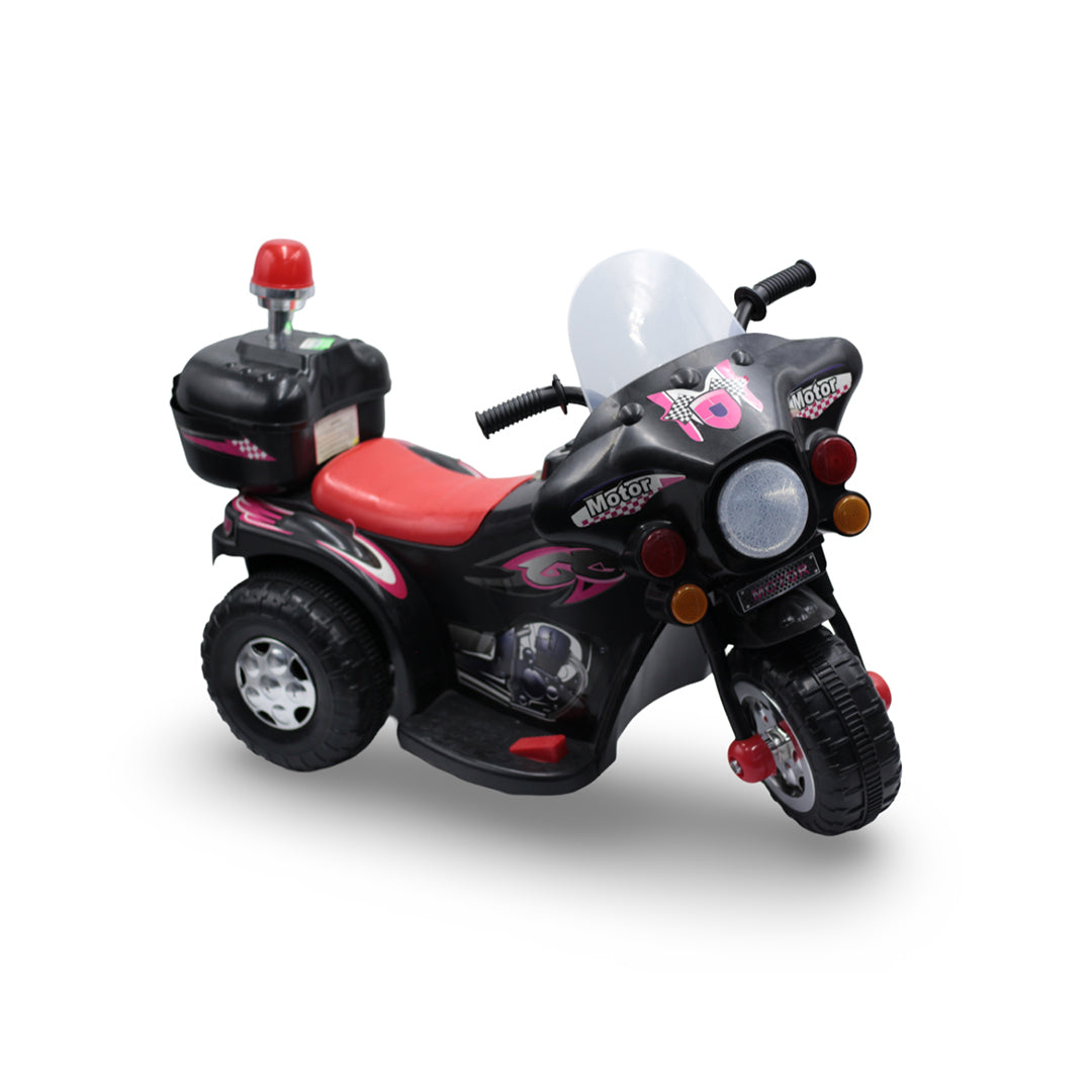 Kids "Police" Electric Motorcycle Tricycle & Ride-On Toy - Toyspry