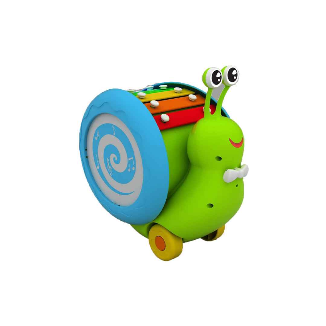 Funskool Musical Snail - Musical Toddler Toy (Blue)