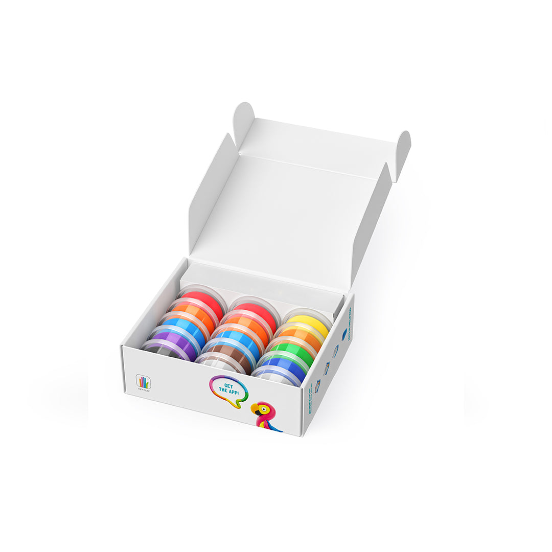 Hey Clay Birds - Interactive Air-Dry Modeling Clay with App