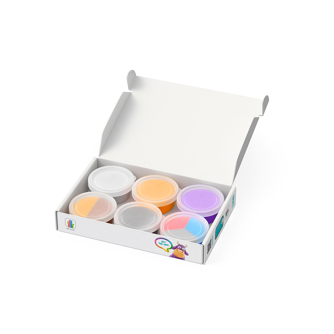 Hey Clay Animals DIY - Educational Air-Dry Clay Craft Kit