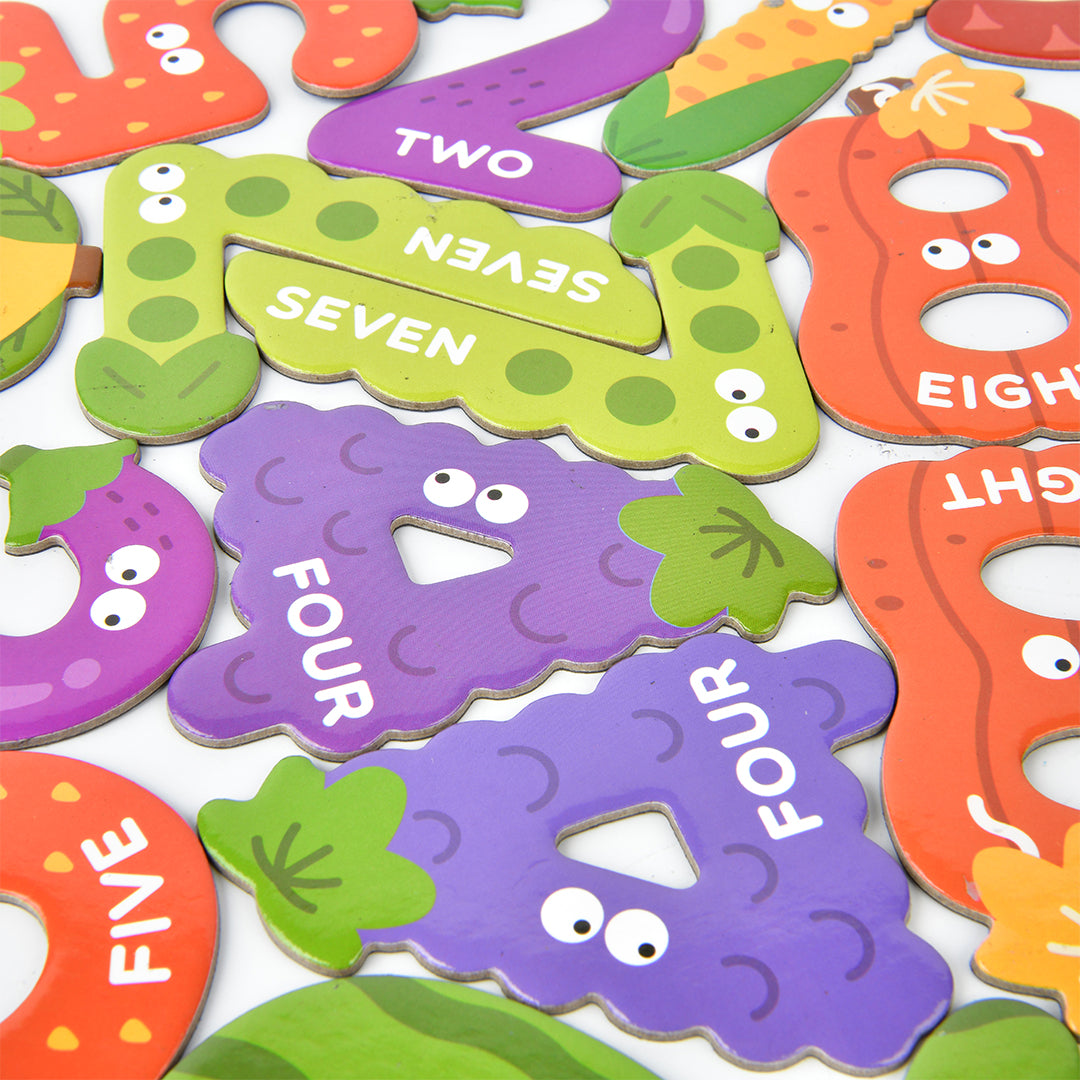 Premium children's 26-piece laminated cardboard math symbol puzzle for open-ended toddler toys collections.