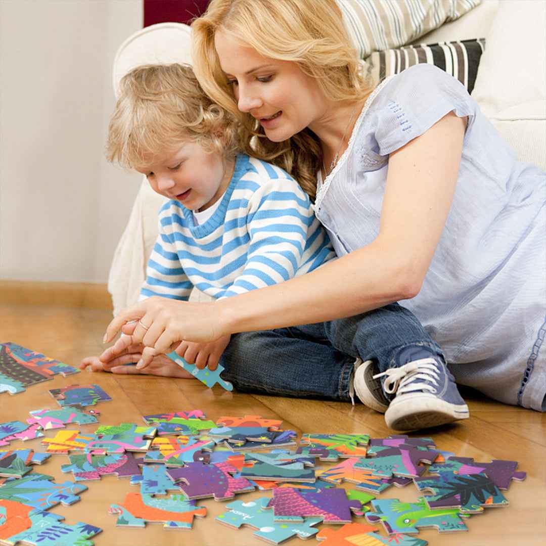 Mideer Dinosaur Age Floor Puzzle in Gift Box