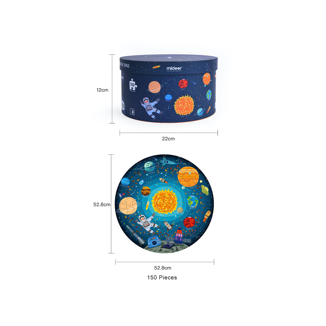 Mideer Galaxy Circular Floor Puzzle
