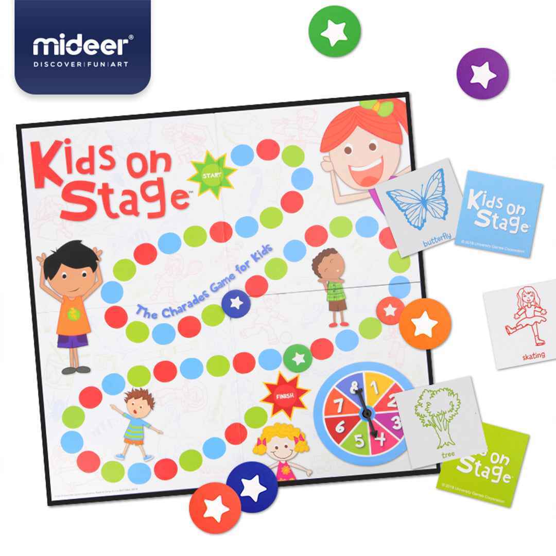 Mideer Kids On Stage Board Game - Toyspry