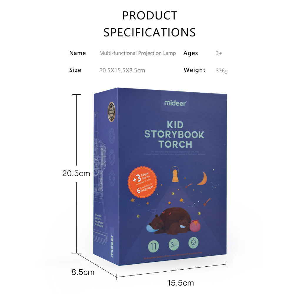 Mideer Kids Storybook Projector 11 Stories