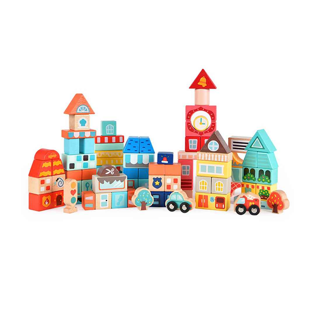 Mideer Little City Builder Blocks (100 Pcs)