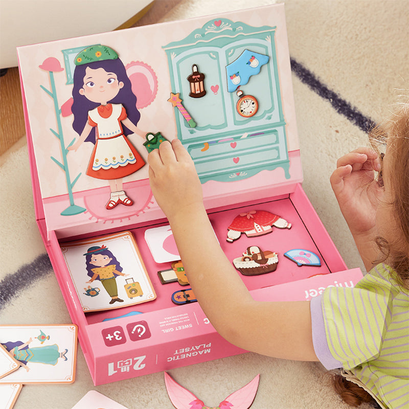 MiDeer Magnetic Playset Sweet Girl educational toys UAE

