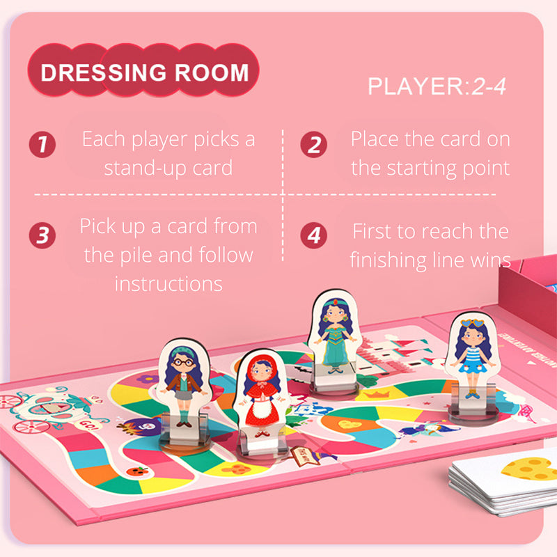 Child playing with MiDeer magnetic dress-up kit premium kids toys UAE
