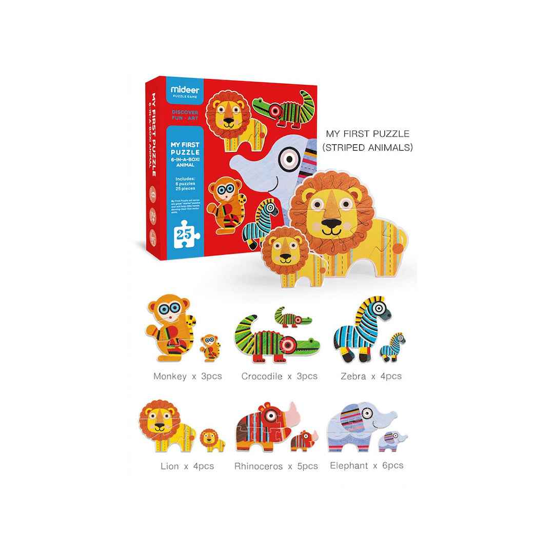 Mideer My First Puzzle Animal - Toyspry