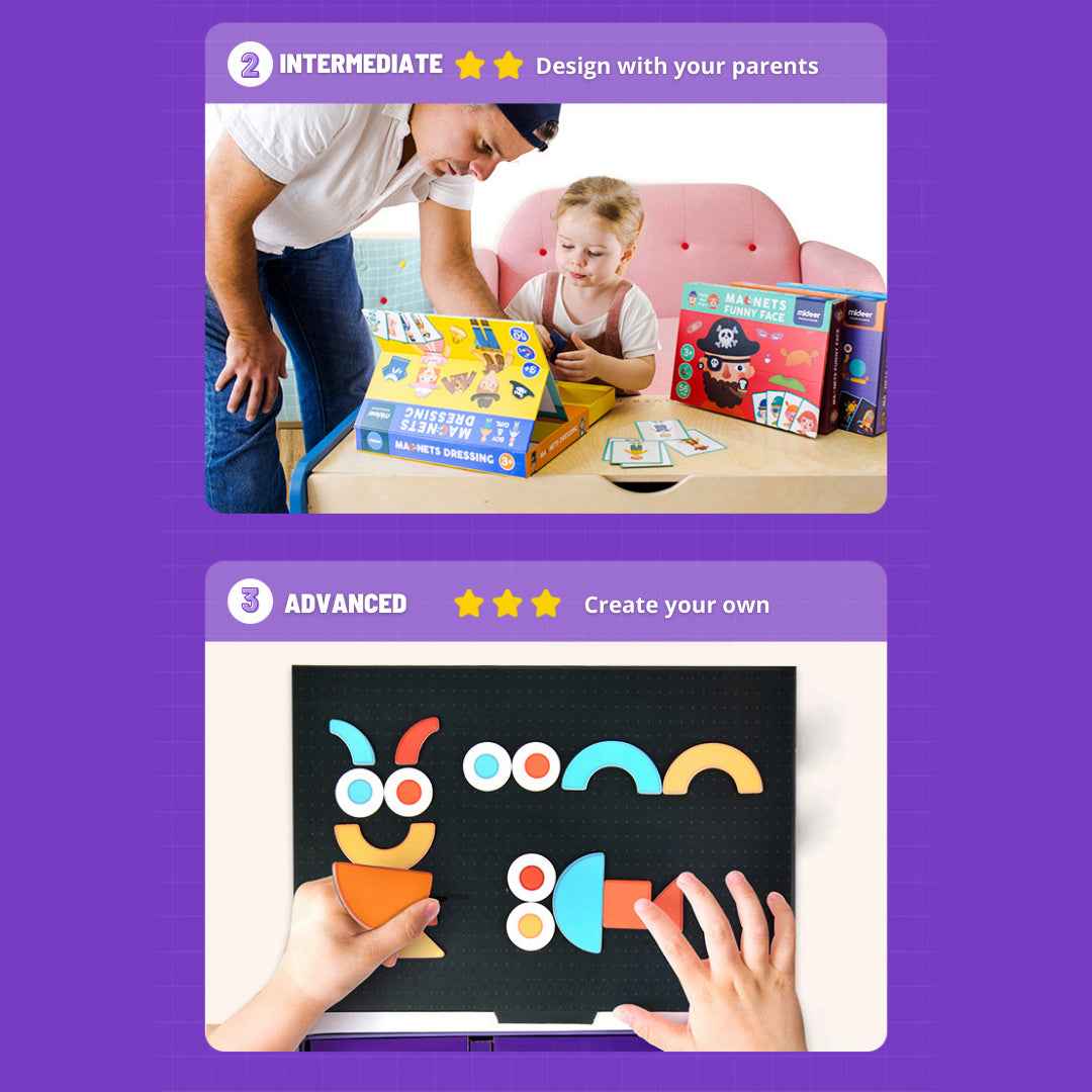 Mideer Patterns Magnetic Game