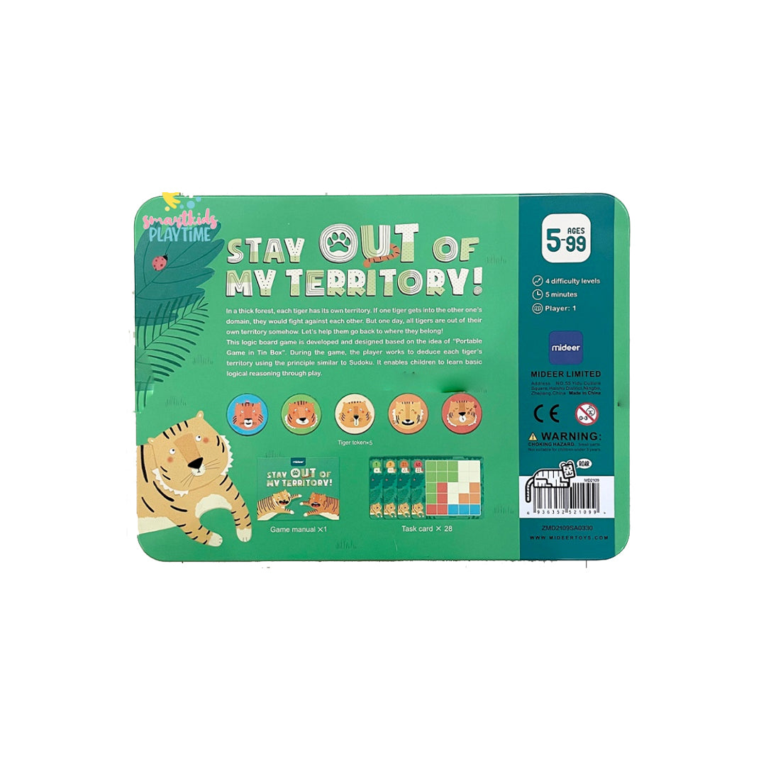 Mideer Stay Out Of My Territory Board Game logic grid elements for premium kids toys UAE.

