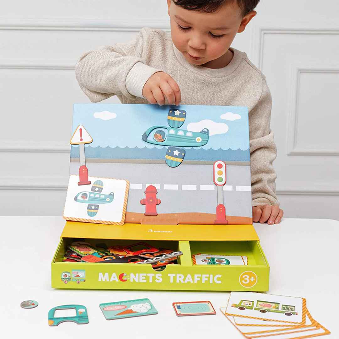 Mideer Traffic Magnetic Game