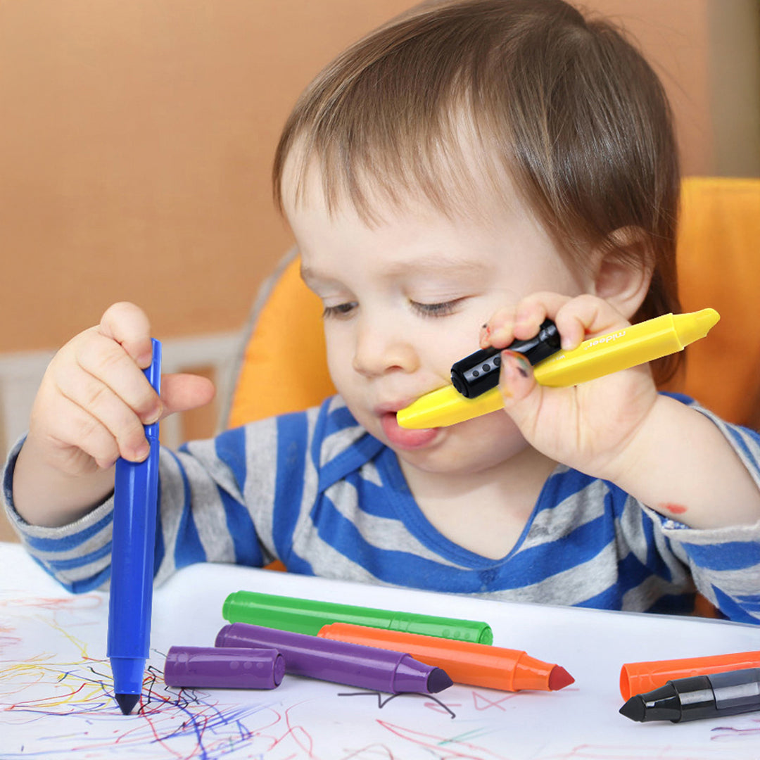 Child drawing with MiDeer washable markers premium kids toys UAE
