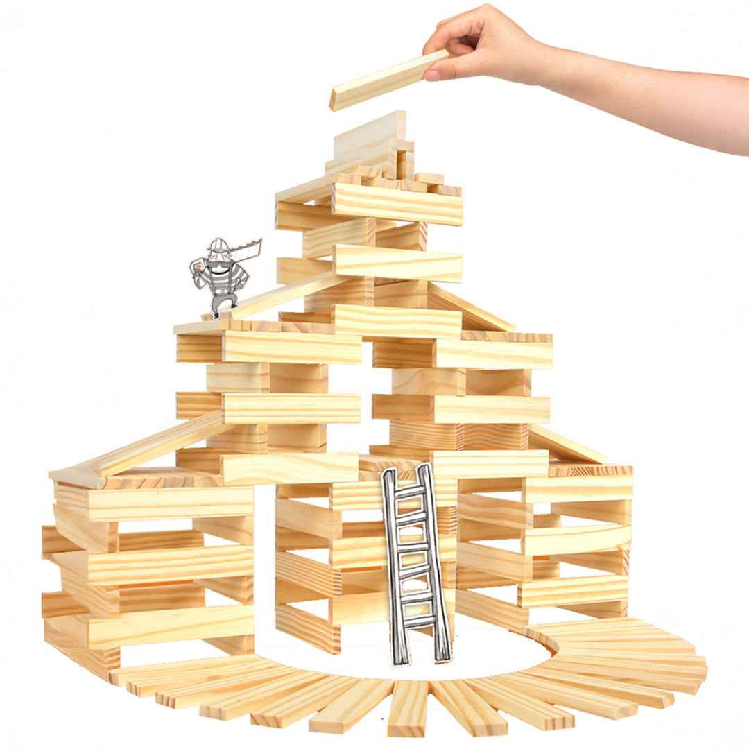 Mideer Wooden City Blocks (300 Pcs)