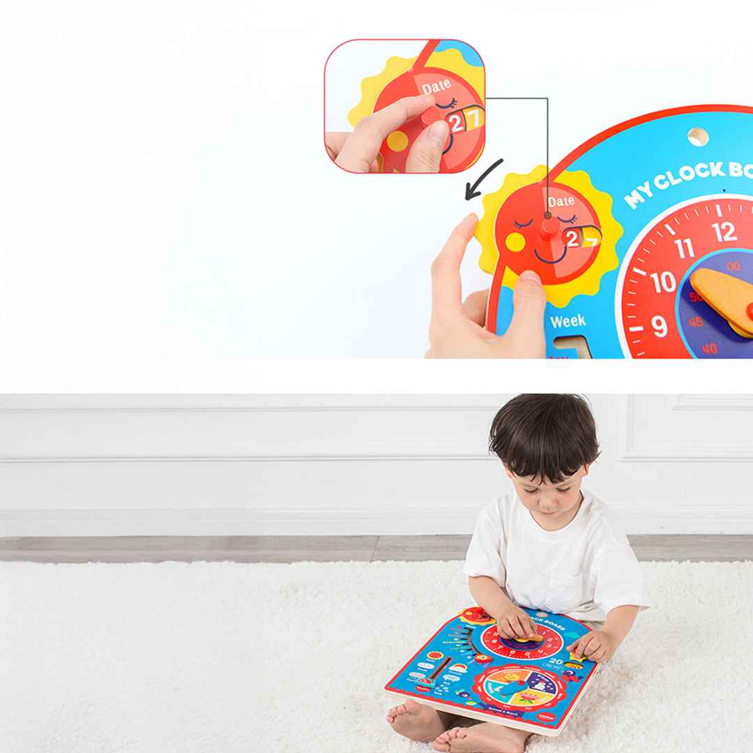 Mideer Wooden Clock Board Calendar & Weather Station (Copy)