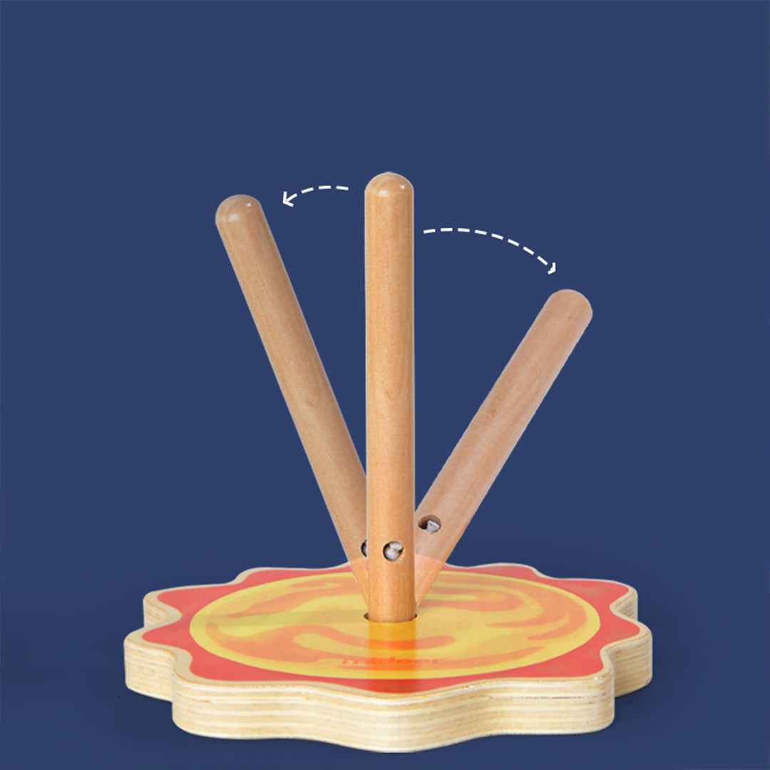 Non-toxic early development fine motor coordination stacking towers for advanced educational toys UAE.
