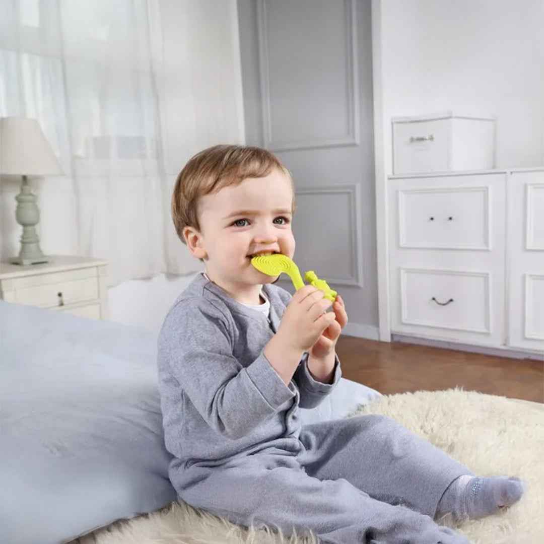 Mombella Squirrel Baby Teether Toy Green (Copy)