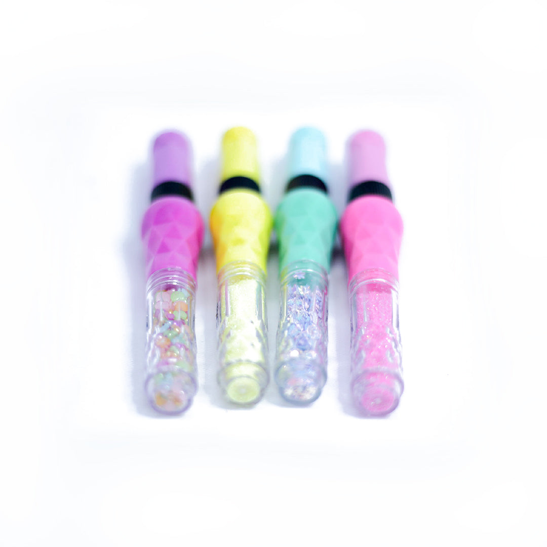 Kids Nail Art Set with Pens, Glitter & Stickers for Creative Fun - Toyspry