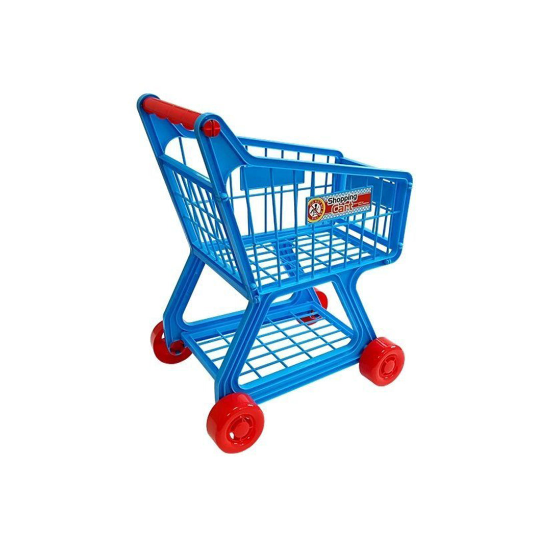 Kids Supermarket Play Set with Shopping Cart - 34 Piece Pretend Play Toy for Kids