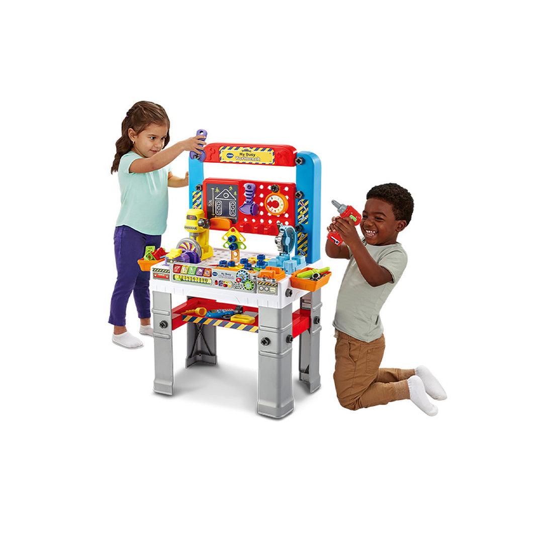 VTech Interactive Workbench Toy - 119-Piece Kids Tool Set