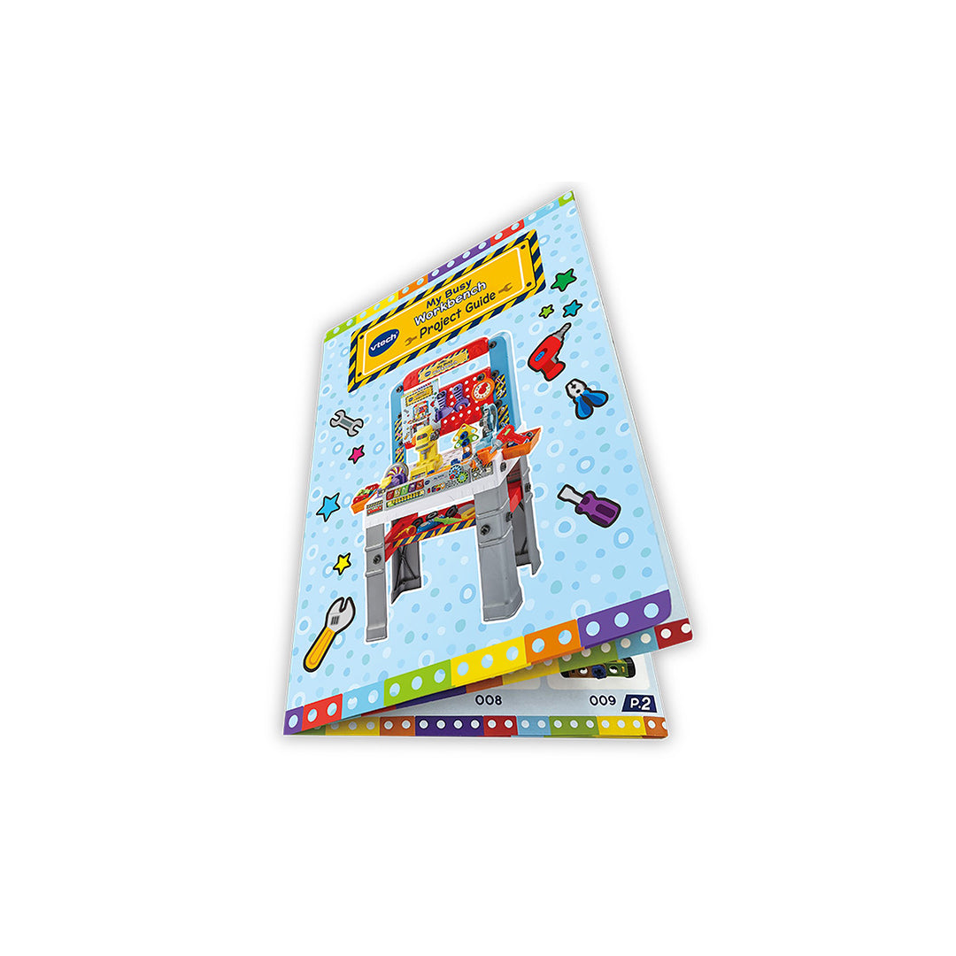 VTech Interactive Workbench Toy - 119-Piece Kids Tool Set