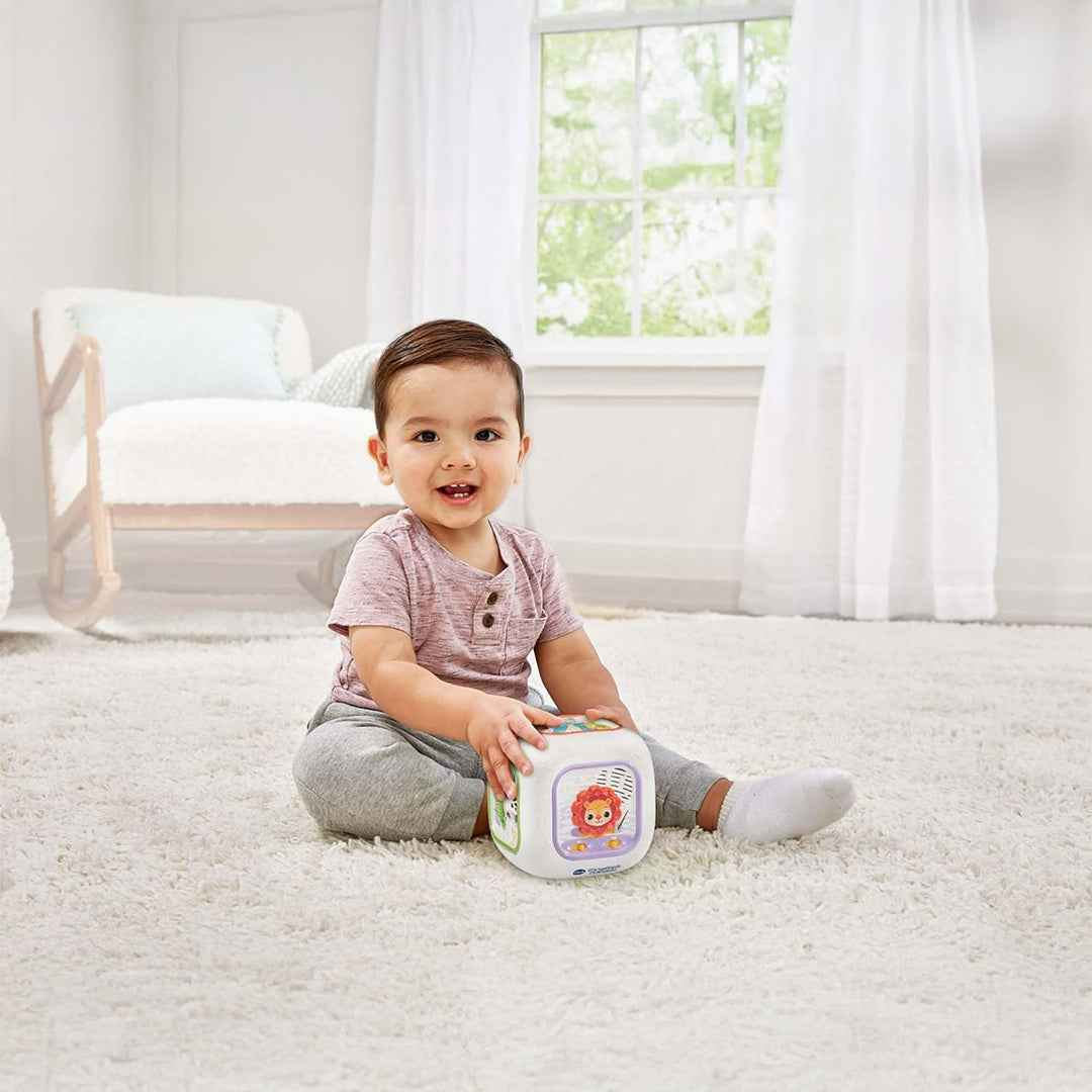 VTech Sensory Sounds Musical Cube - Interactive Baby Learning Toy
