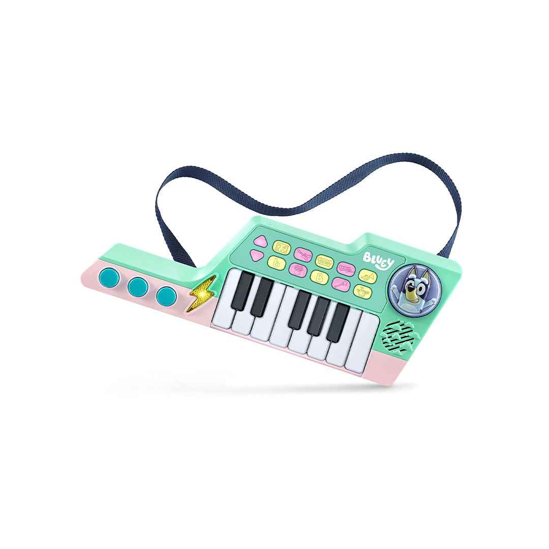 VTech Bluey's Keytar Piano - Interactive Kids Musical Toy - Toyspry