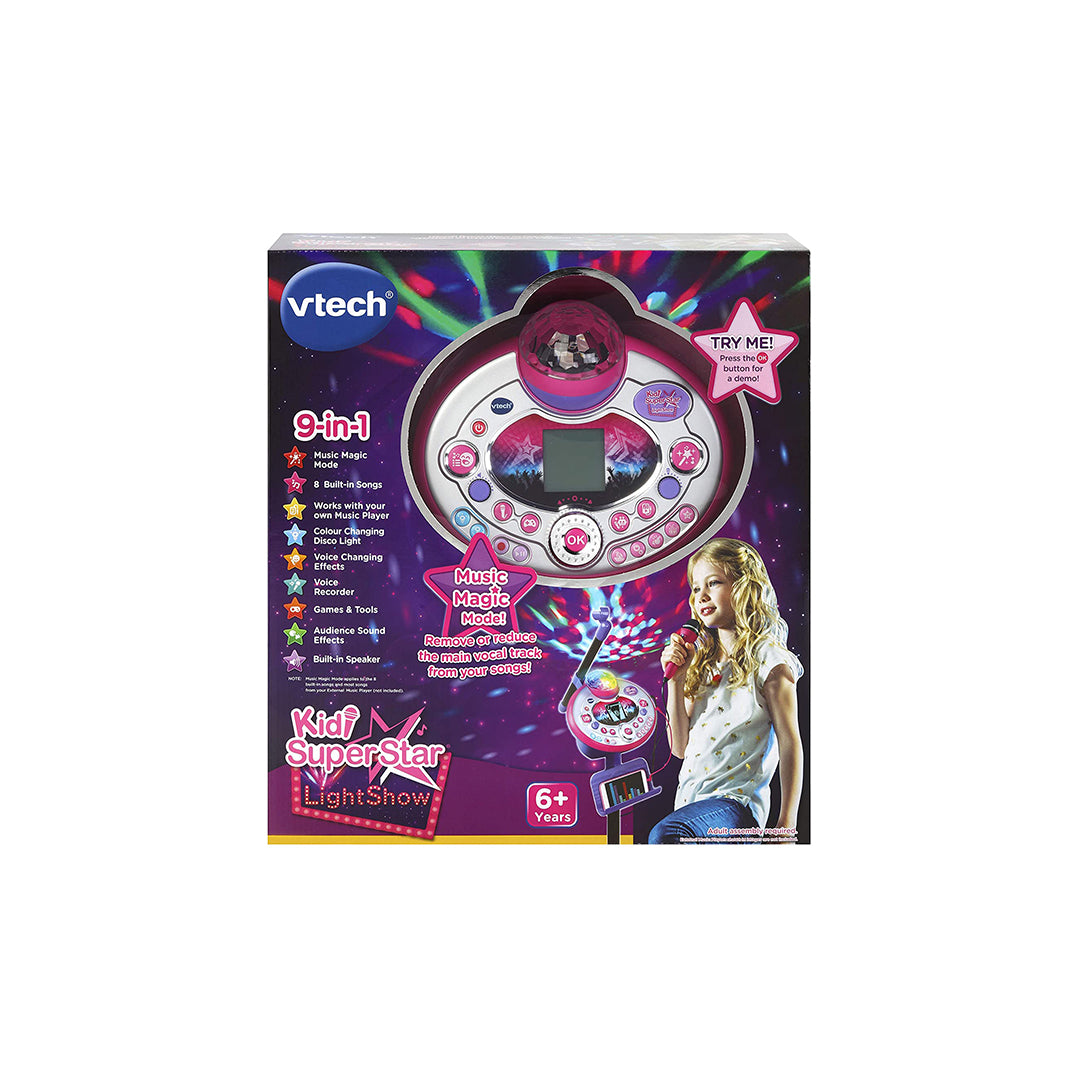 VTech Kidi Super Star LightShow - Kids Karaoke Machine Toy