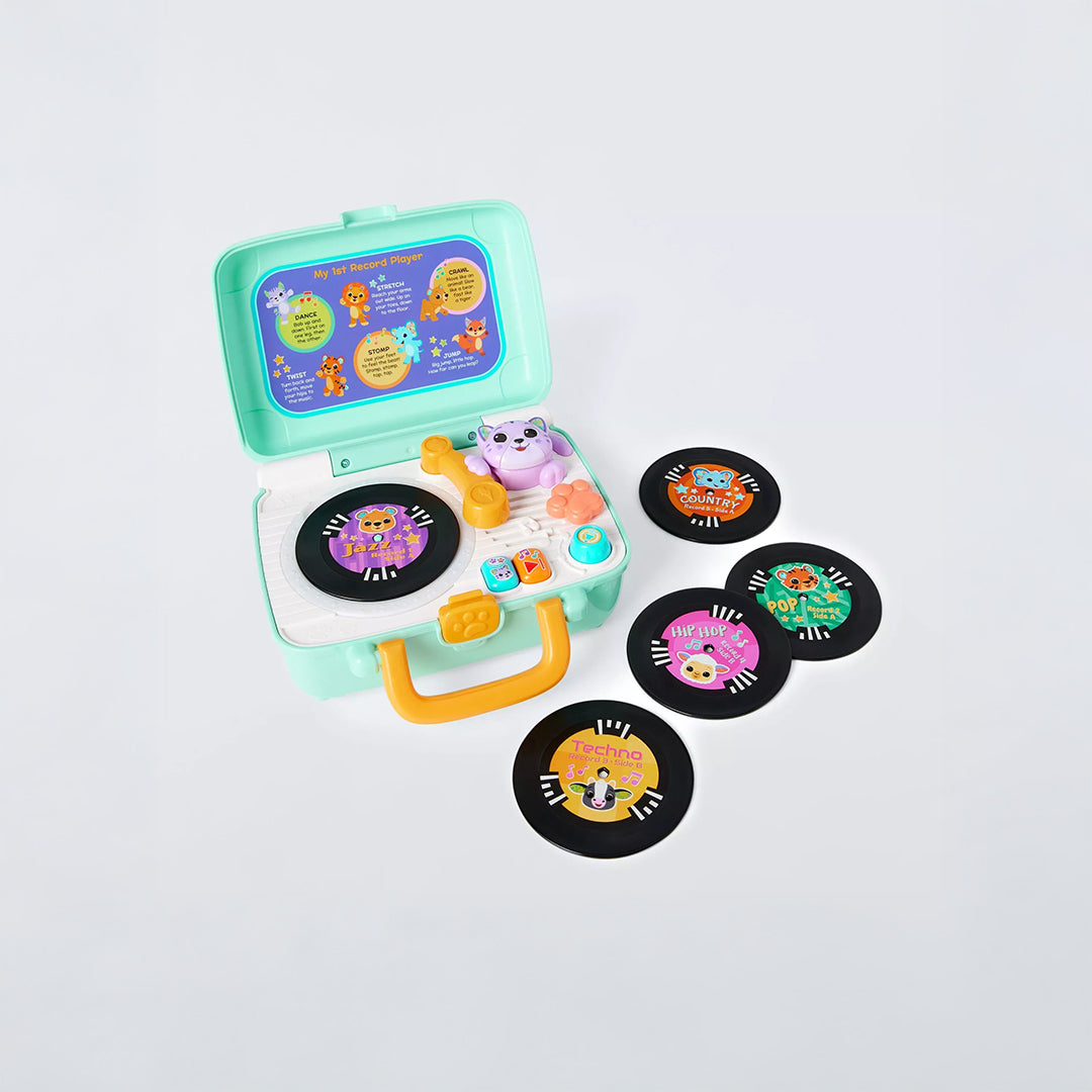 VTech My 1st Record Player - Interactive Musical Baby Toy