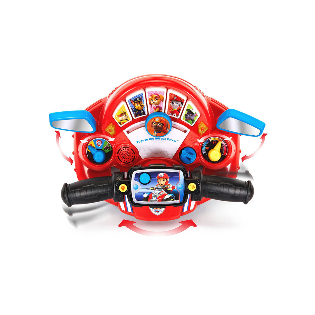 VTech Paw Patrol Learning Driver - Interactive Steering Wheel Toy - Toyspry