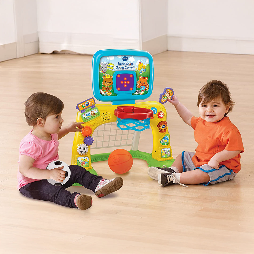 VTech Smart Shots Sports Center - Toddler Basketball & Soccer Toy