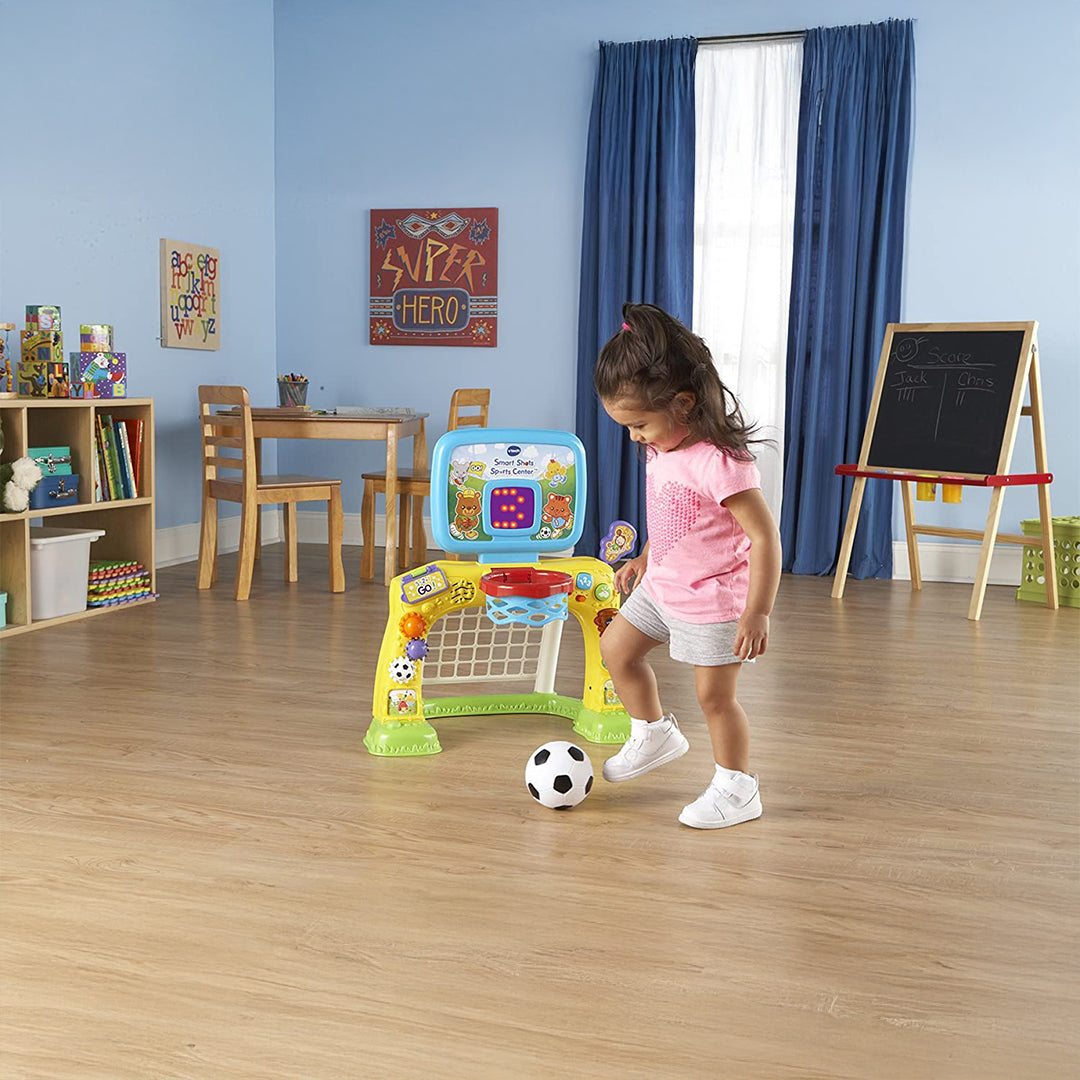 VTech Smart Shots Sports Center - Toddler Basketball & Soccer Toy